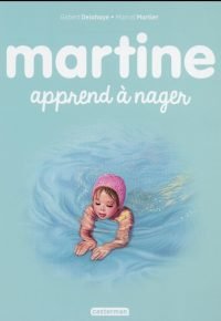 Martine apprend a nager