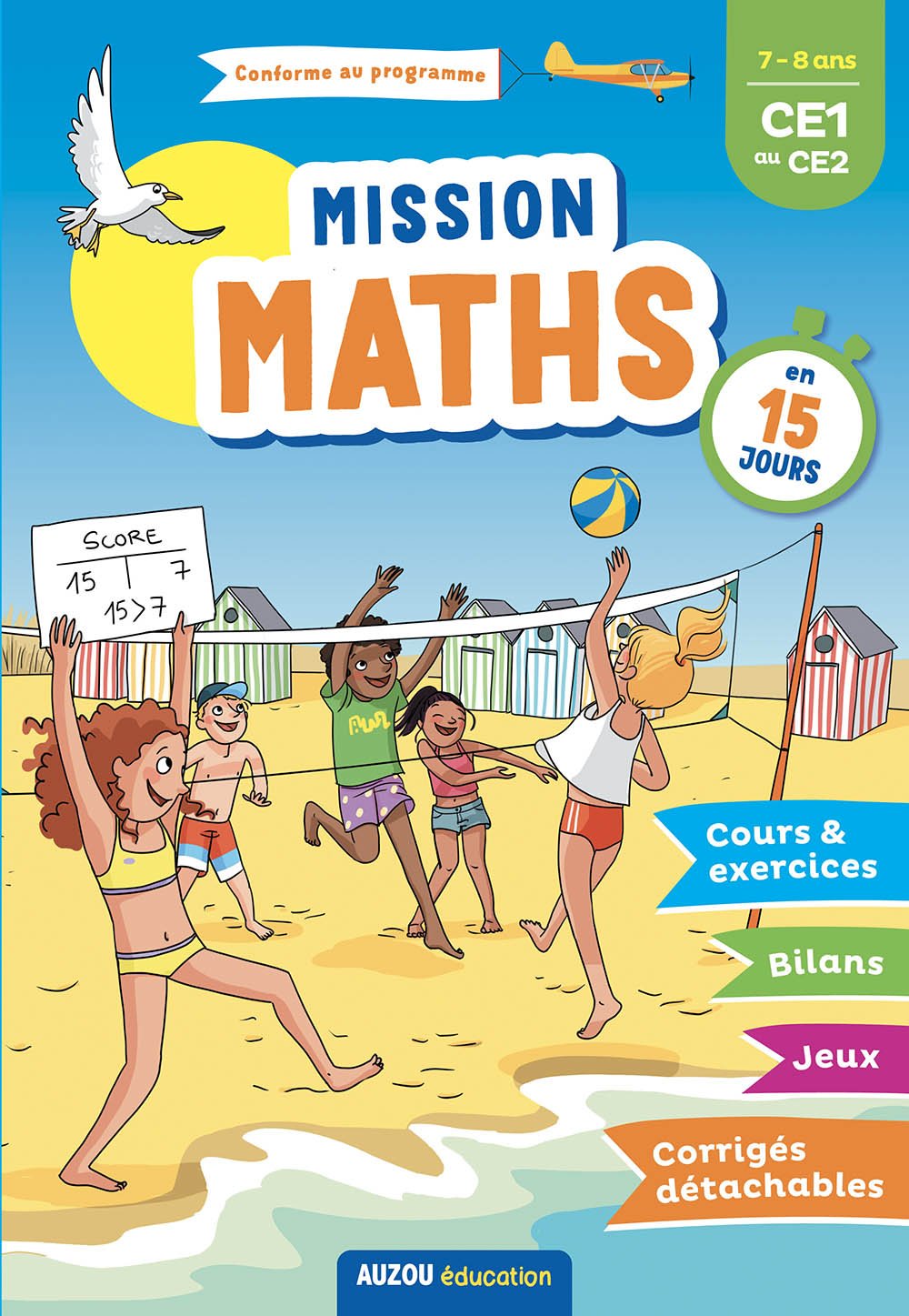 Mission maths : 7-8 ans, CE1 au CE2