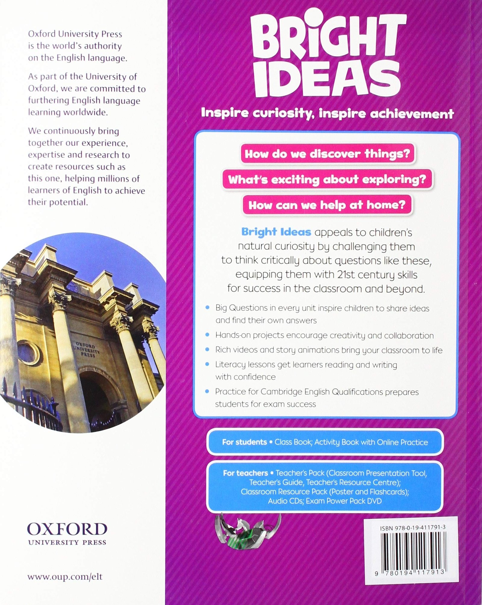 Bright Ideas: Level 5: Pack (Class Book and app) Paperback – January 17, 2019 by Katherine Bilsborough (Author), Steve Bilsborough (Author), Sarah Phillips (Author) – Image 2