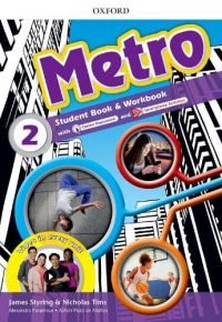 Metro: Level 2: Student Book and Workbook Pack Paperback – August 3, 2017 by Tims Nicholas (Author)