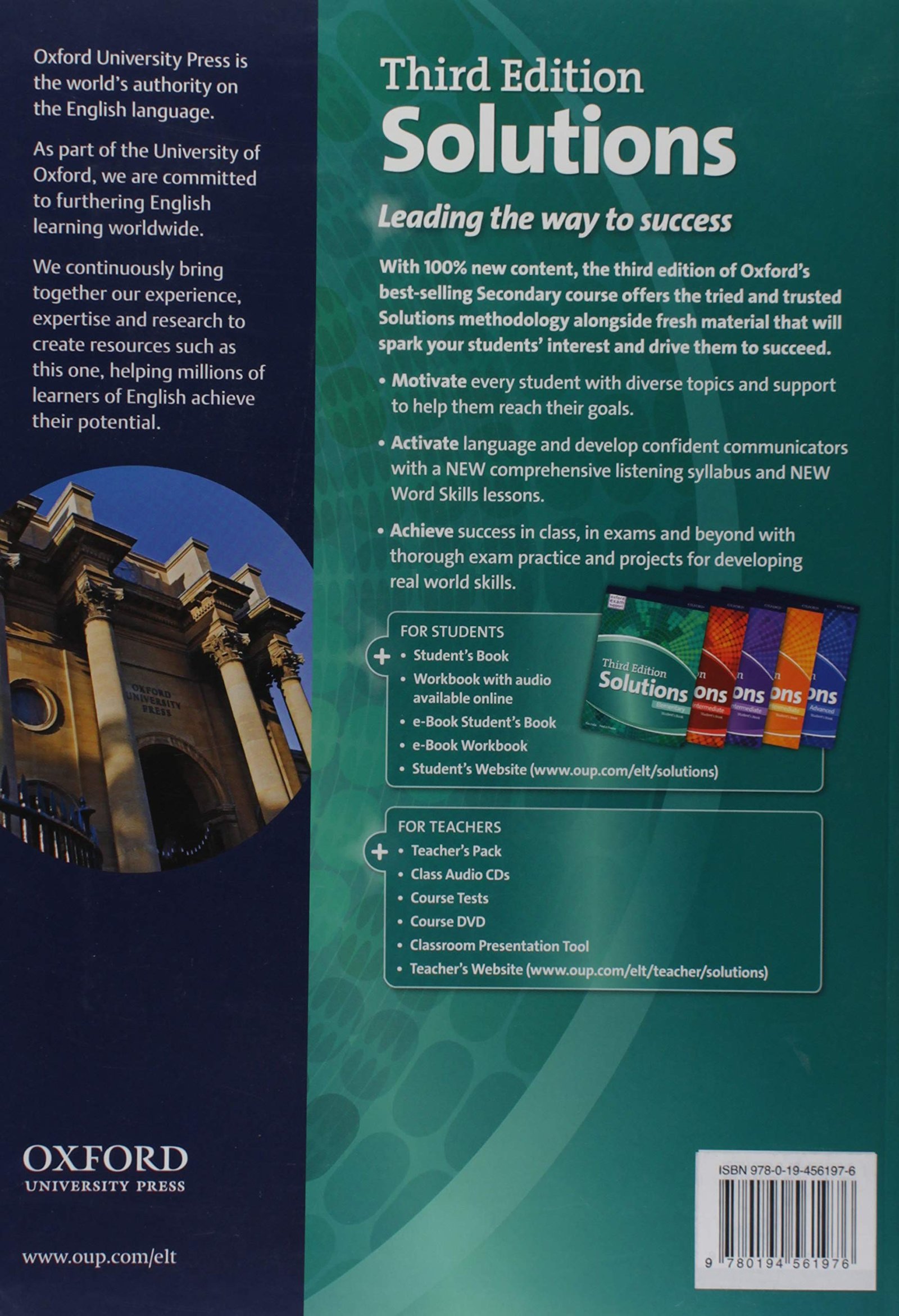 Solutions: Elementary: Student's Book and Online Practice Pack Paperback by Tim Falla (Author) – Image 2
