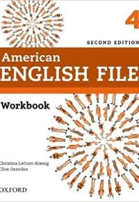 American English File 2nd Edition 4. Workbook without Answer Key (Ed.2019)