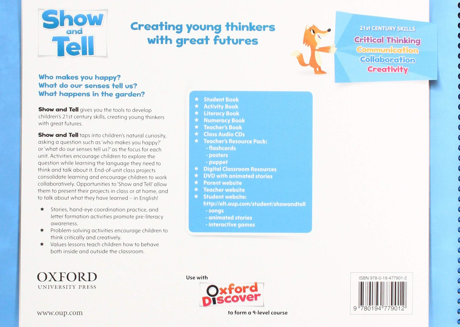 Show and Tell: Level 1. Student Book Paperback – May 22, 2014 – Image 2