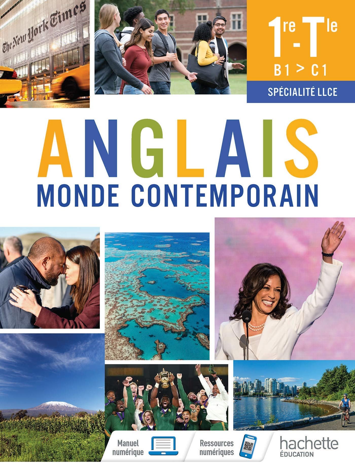 Anglais Monde Contemporain 1re/Tle Spécialité LLCE - Livre élève - Ed. 2021 Hardcover – April 28, 2021 French Edition by Sylvie Luyer-Tanet (Author), Charlotte Mc Mahon (Author), Manuelle Boucard (Author), Myriam Campain (Author), Jasmine Caserotto (Author), Laurence Dumont (Author), Agnès Durand (Author), Katy Garnier-Colas (Author), Cécile Guittier (Author), Agnès Lataillade (Author)