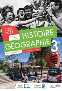 Histoire – Géographie EMC 3e – Livre élève – Ed. 2021 Hardcover – April 13, 2021 French Edition by Nathalie Plaza (Author), Philippe Hamelin (Author), Marielle Héland (Author), Sonia Laloyaux (Author), Blandine Legoff (Author), Séverin Ledru-Milon (Author), Fanny Maillo-Viel (Author), Philippe Nken Ndjeng (Author), Emmanuelle Ruiz (Author), Vianney Orjebin (Author), Vanessa Tant (Author), Stéphane Vautier (Author), Véronique Teychenné (Author), Christèle Thiriet (Author), Ludovic Vandoolaeghe (Author), Nicolas Barthelemy (Author), Aurélien Cador (Author), Etienne Cahu (Author), Thomas Deguffroy (Author), Virginie Estève (Author), Laurence Fouache (Author), Stéphane Guerre (Author)