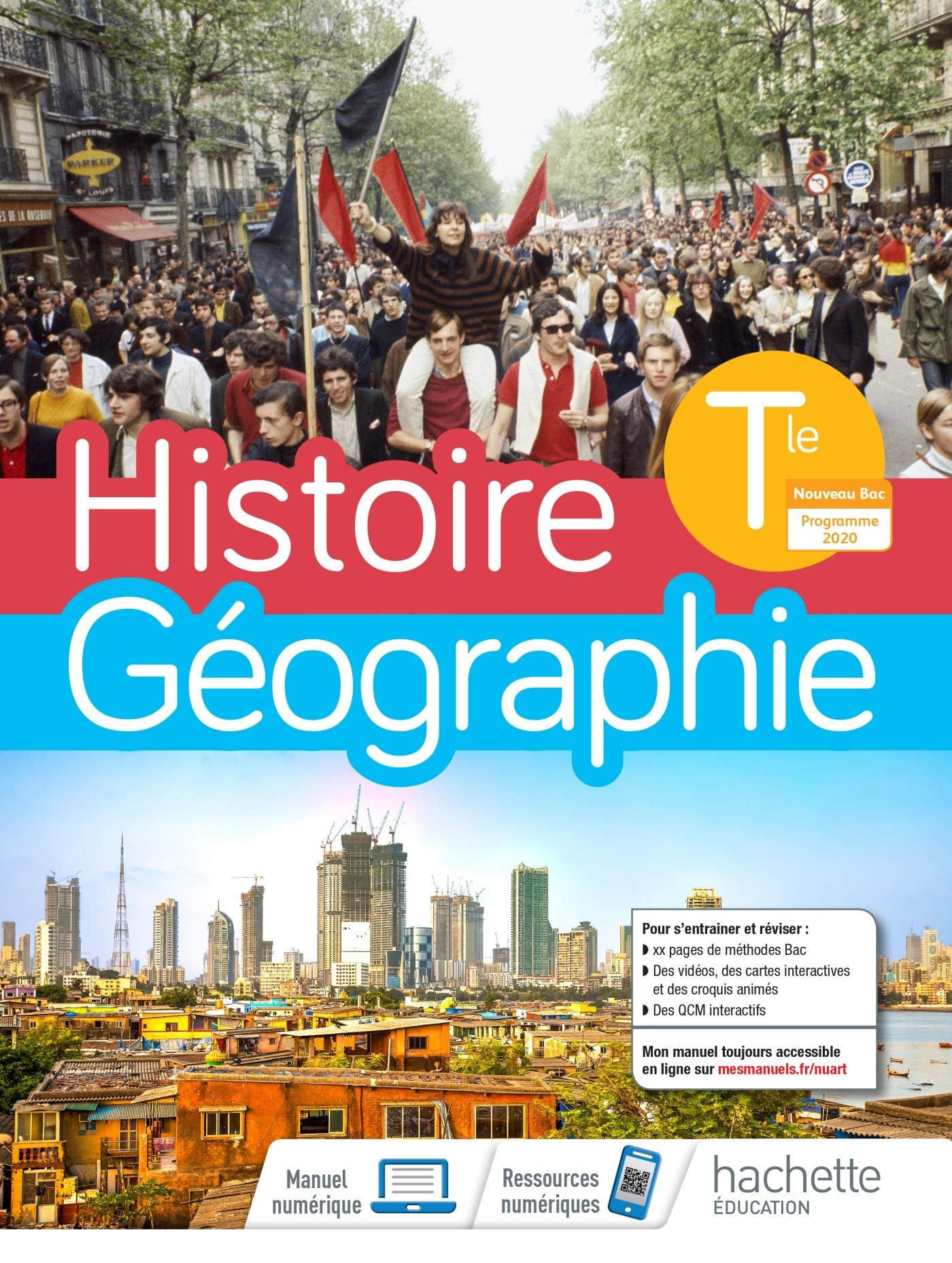 Histoire-Géographie Terminales compilation - Livre élève - Ed. 2020 Hardcover – May 16, 2020 French Edition by Riselaine Chapel (Author), Philippe Rekacewitz (Author), Fanny Maillo-Viel (Author), Thomas Gangneux (Author), Aude Van Kerckhove (Author), Lise Battais (Author), Mathieu Lemoine (Author), Christian Birebent (Author), Sylvain Lancelot (Author), Michaël Navarro (Author), Diane Grillère (Author), Franciane Allaire (Author), Henri Simonneau (Author), Géraldine Féaux (Author), Julien Picollier (Author), Christophe Counil (Author), Anne Gasnier (Author), Valérie Bodineau (Author), Bernadette Merenne-Schoumaker (Author), Nicolas Marichez (Author)