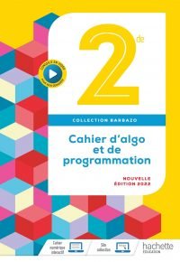 Barbazo – Cahier d&rsquo;algo 2nde – Ed. 2022 Hardcover – March 30, 2022 French Edition  by Eric Barbazo (Author)