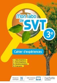 Mon labo de SVT 3e – Cahier d’expériences – Ed. 2022 Hardcover – March 30, 2022 French Edition by Anaïs Boubenider (Author), Roxane Roulière (Author)