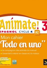 Animate Espagnol 3e éd. 2016 – Cahier d&rsquo;activités Paperback – August 8, 2016 French Edition  by Marie-José Casas (Author), Nadine Castéra (Author), Céline Cortés (Author), Amélie Delmas (Author), Karine Gonzalez (Author), Valérie Laluque (Author), Ana Maria Palomo Delfa (Author), Raquel Palomo Delfa (Author), Michaël Salaün (Author)