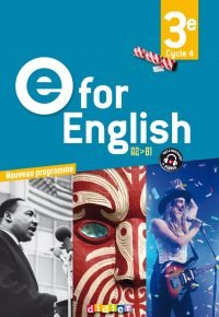 E for English 3e – Anglais Ed.2017 – Livre de l&rsquo;élève Paperback – May 3, 2017 French Edition  by Rupert Morgan (Author), Jason Levine (Author), Anne-Cécile Couturier  (Author), Karine Letellier  (Author), Mathias Degoute  (Author), Camille Dumas (Author), Julien Herbreteau (Author), Anna Guill (Author), Cindy Mathieu (Author), Caroline Schneider (Author), Mélanie Herment (Co-editor)