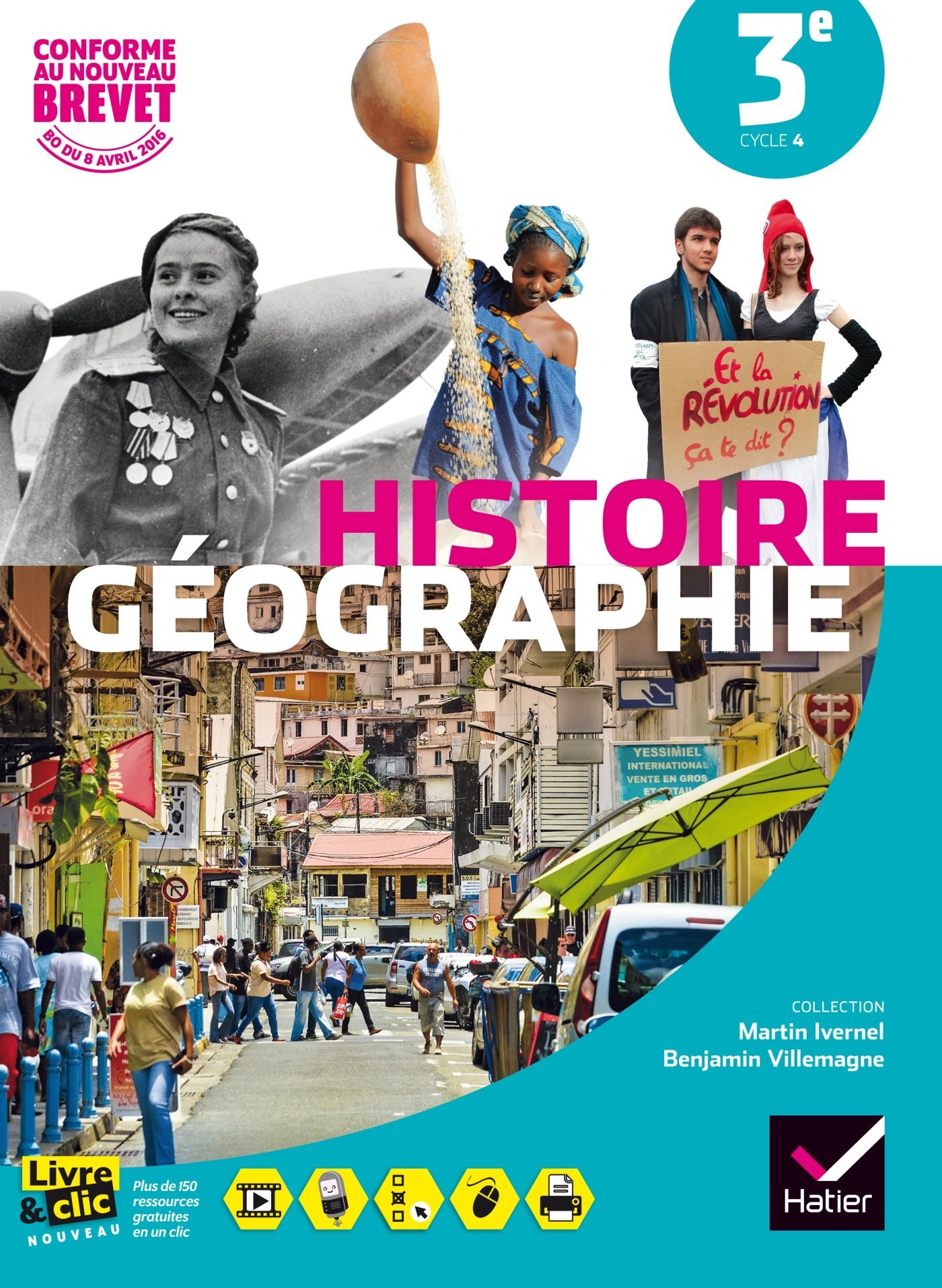 Histoire-Géographie 3e éd. 2016 - Manuel de l'élève Paperback – August 19, 2016 French Edition by Martin Ivernel (Author), Jean Ruhlmann (Author), Françoise Weber (Author), Véronique Ziegler (Author), Marielle Chevallier (Author), Benjamin Villemagne (Author), Corinne Chastrusse (Author), Anne Vanacore (Author), Antoine Frémont (Author), Jean Hubac (Author), Jean Claude Martinez (Author), Patrick Mougenet (Author), Vincent Olive (Author)