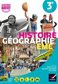 Histoire-Géographie Enseignement Moral et Civique 3e éd. 2016 – Manuel de l’élève Paperback – August 17, 2016 French Edition by Martin Ivernel (Author), Benjamin Villemagne (Author), Jean Hubac (Author)