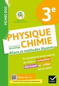 FICHES DOC Bilans et méthodes illustrés – Physique chimie 3e – Ed 2021 – Cahier élève Paperback – May 5, 2021 French Edition by Christophe Daujean (Author), Fabien Alibert (Author), Fabrice Massa (Author), Kader Medjahdi (Author), Béatrice Soucille-Dalle (Author)