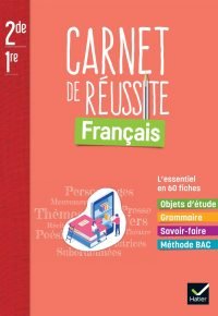 on carnet de réussite Français 2de/1re – Ed. 2022 – Carnet élève French Edition by Aurélie Buestel (Author), Camille Gros (Author)