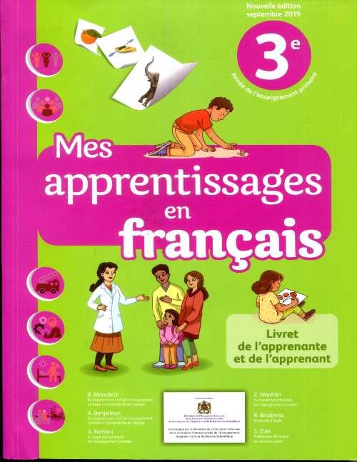 Mes apprentissages en français 3ème primaire élève manuel 2019