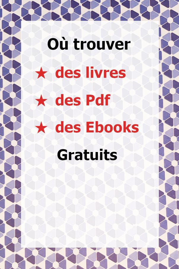 LIVRES GRATUITS